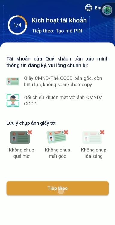 Xác minh thông tin đăng ký tài khoản smart CA