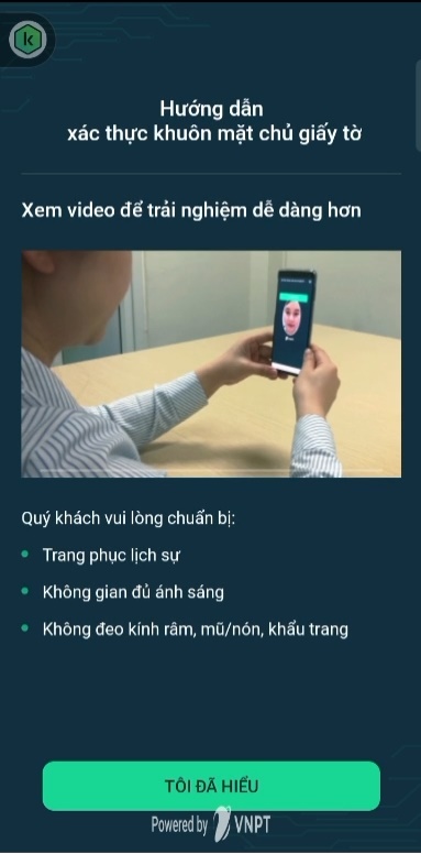 Xác minh thông tin đăng ký tài khoản smartCA VNPT